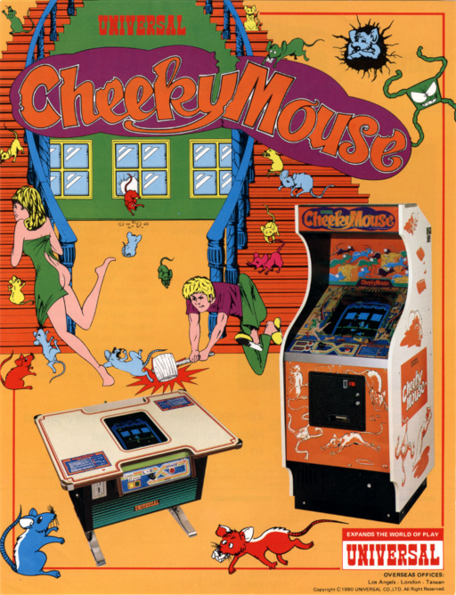 Cheeky Mouse Arcade Game Cover